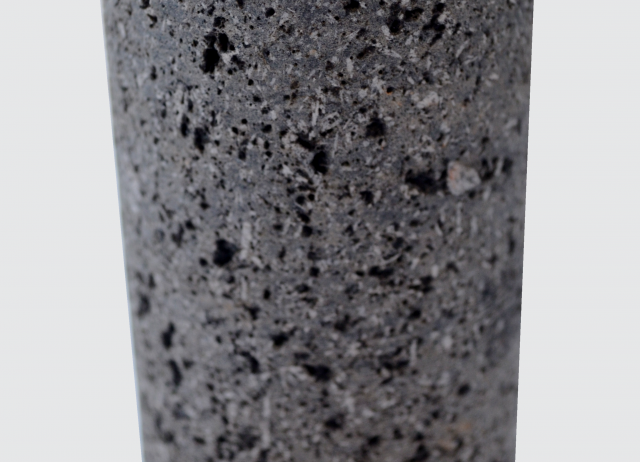 Basalto plagioclásico. Roca efusiva. Tenerife. 