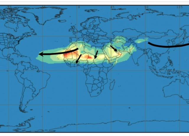 Impact of Desert Dust Events on the Cardiovascular Disease
