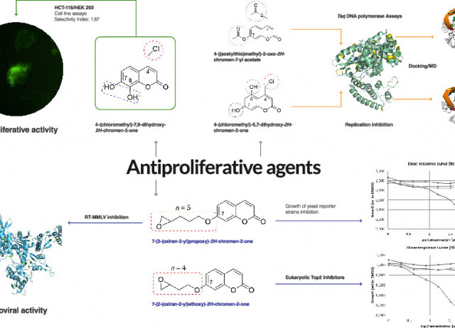 Synthesis of Structurally Related Coumarin Derivatives as Antiproliferative Agents