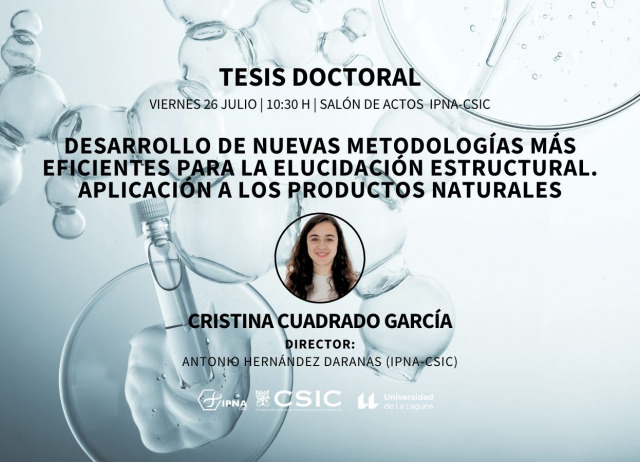 cartel tesis Cristina Cuadrado