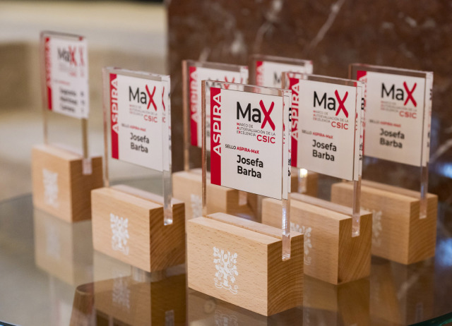 Distintivos ASPIRA-MaX Josefa Barba