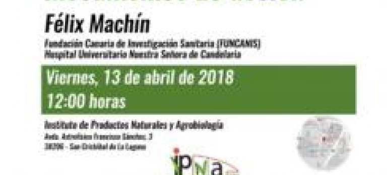 Jornada Punto de Encuentro: "Saccharomyces cerevisiae como modelo celular para el rastreo de sustancias bioactivas y mecanismos de acción", Félix Machín