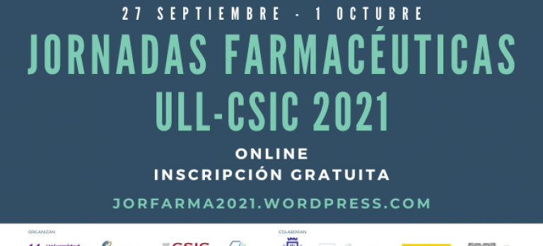 Jornadas farmaceuticas ULL-CSIC 2021